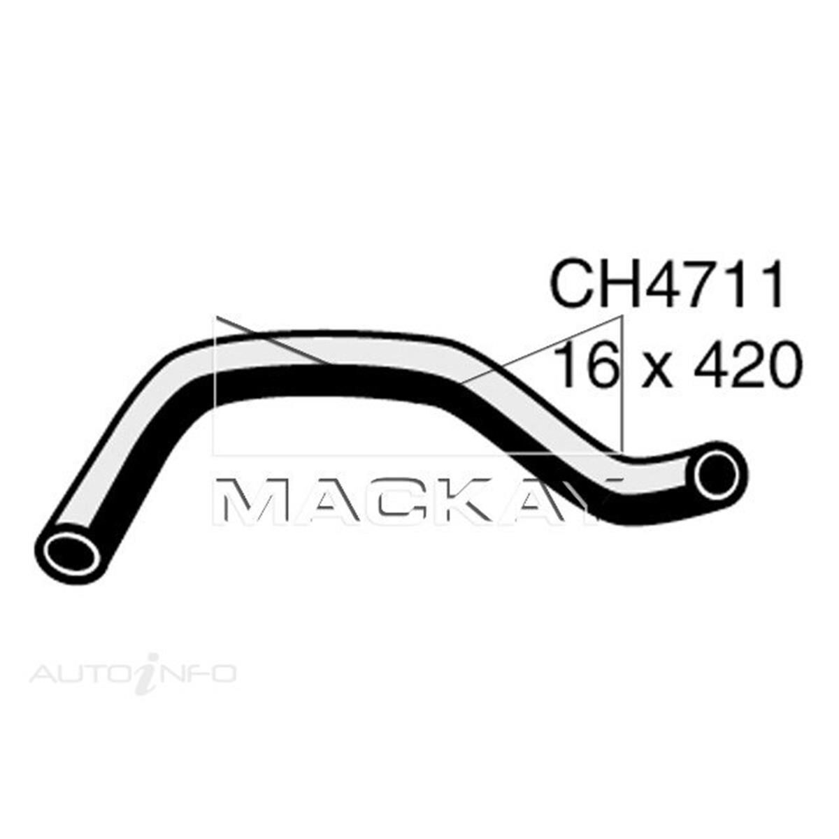 HEATER HOSE  - HOLDEN RODEO RA - 2.4L I4  PETROL - MANUAL & AUTO, , scanz_hi-res