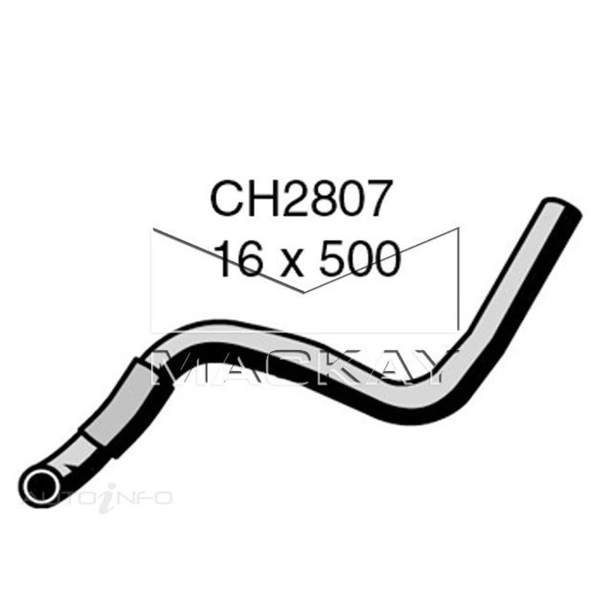HEATER HOSE  - TOYOTA ECHO NCP10R - 1.3L I4  PETROL - MANUAL & AUTO, , scanz_hi-res