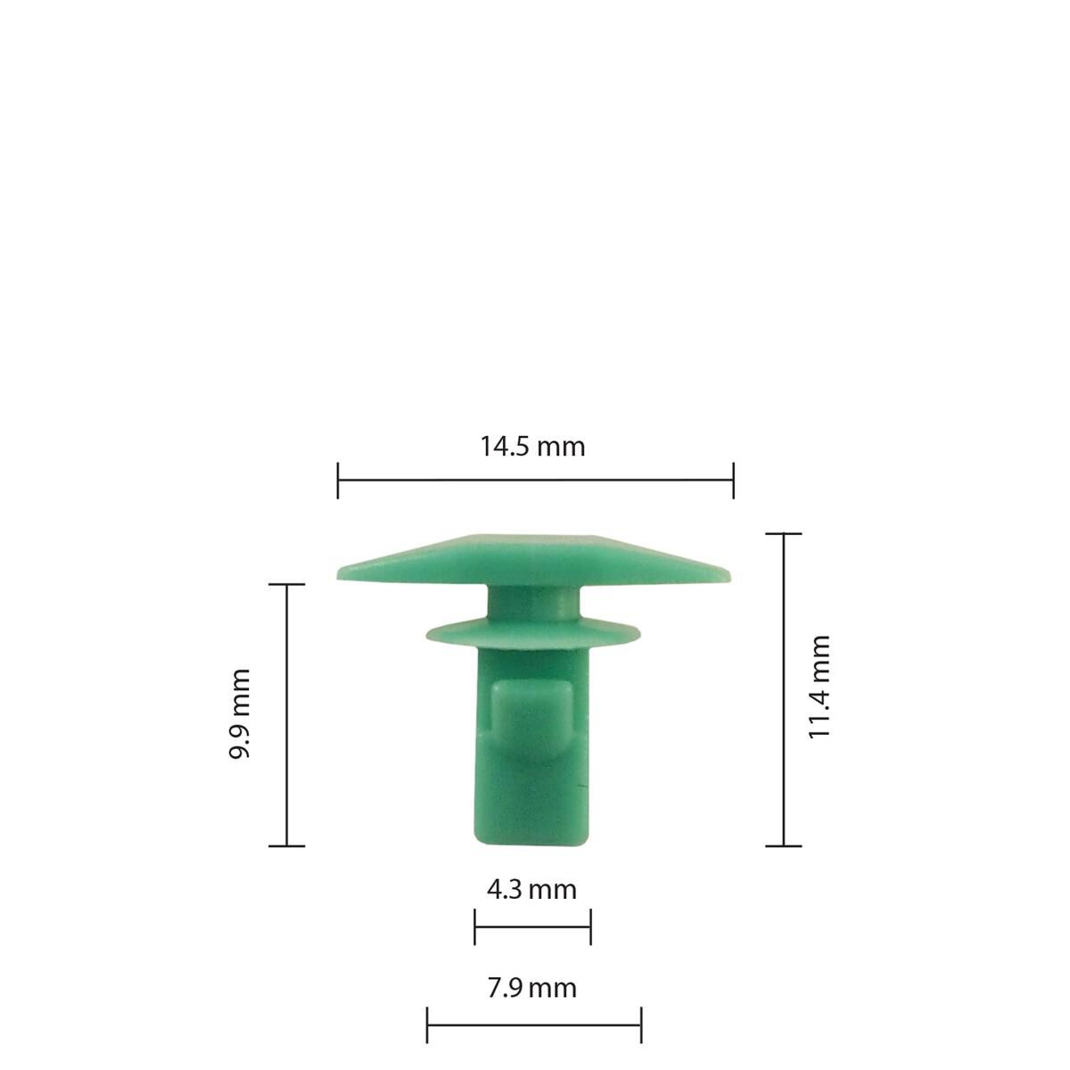 Honda - pack of 25 car clips, , scanz_hi-res
