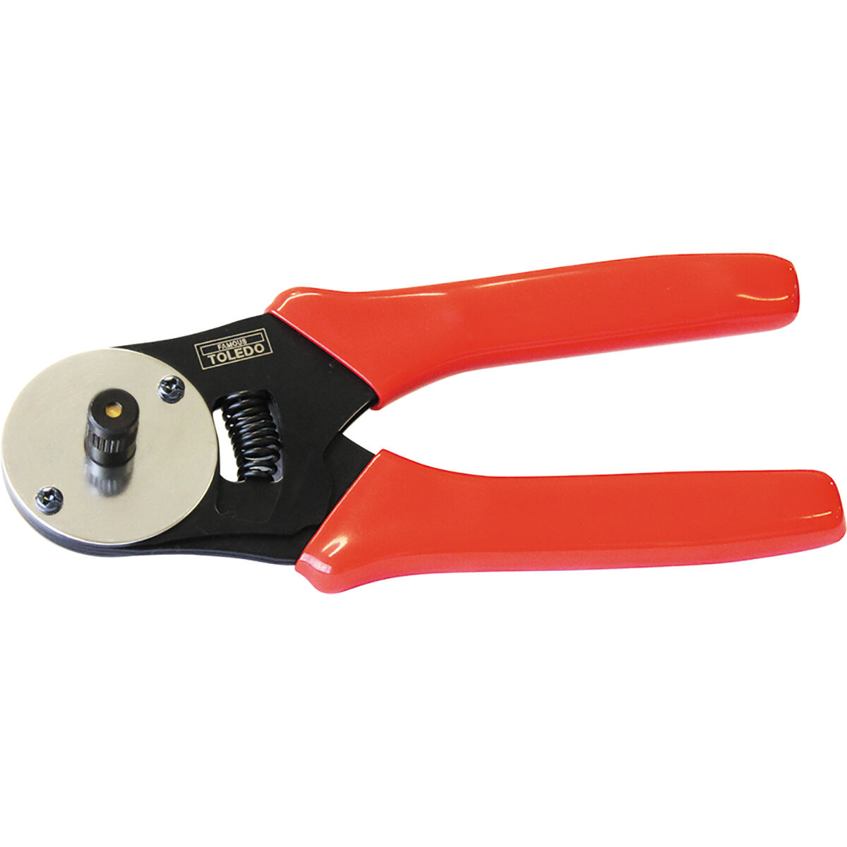 Indent crimper top