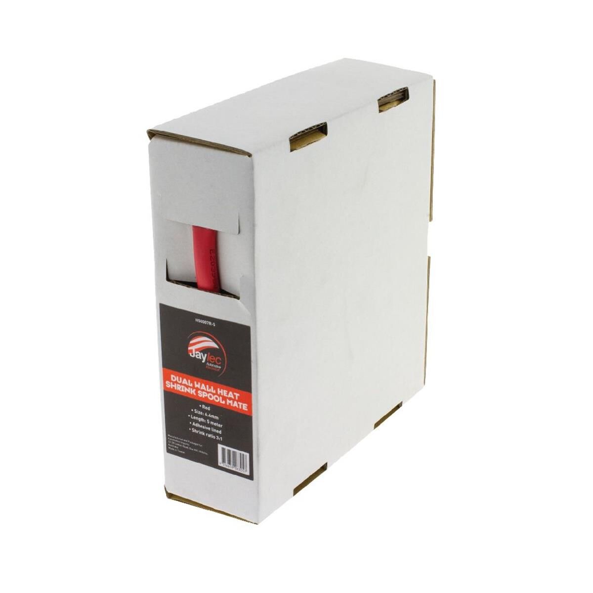 DUAL WALL HEAT SHRINK SPOOL MATE  3.2mm x 10mt  RED                         JAYLEC, , scanz_hi-res