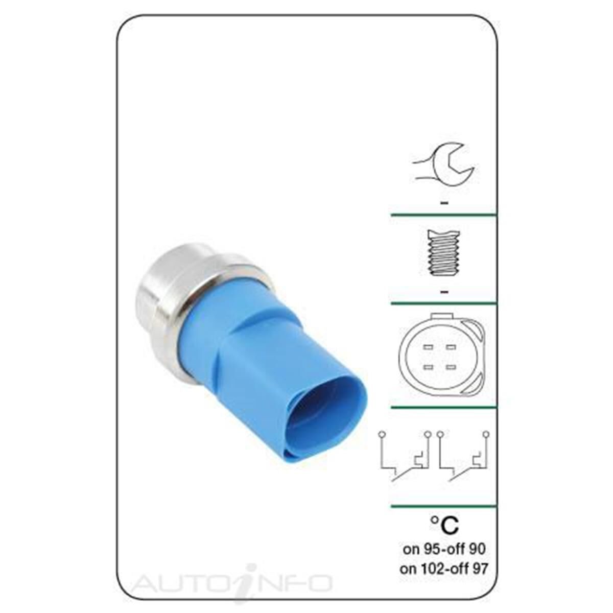 TRIAUS THERMO FAN SWITCH, , scanz_hi-res