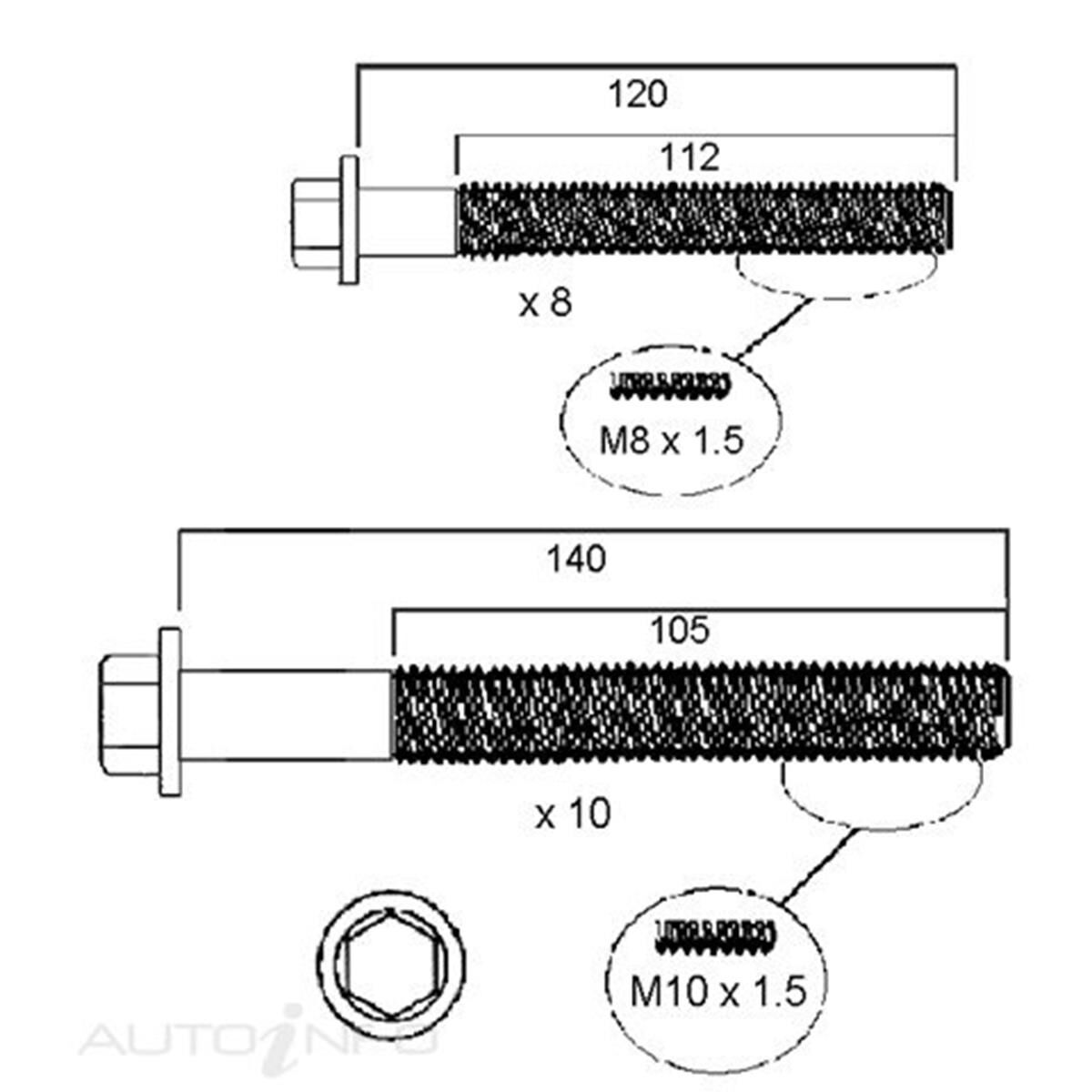 HEAD BOLT SET FORD, , scanz_hi-res