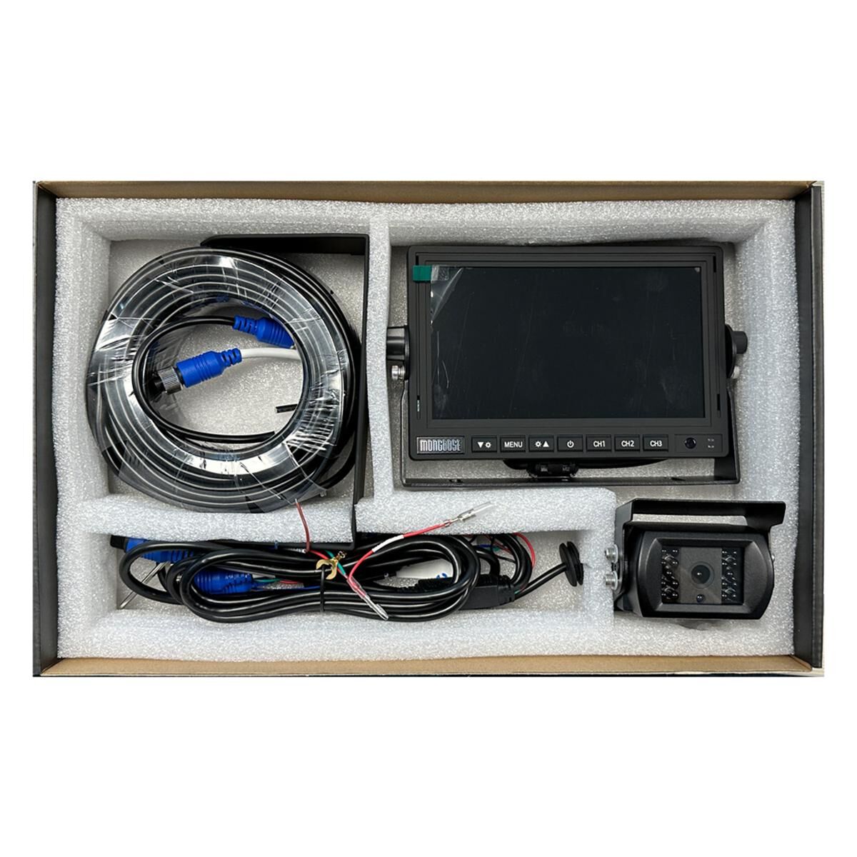 MONGOOSE 7" AHD/ HI DEF - REAR VIEW SYSTEM -- 3 CAMERA INPUT, , scanz_hi-res