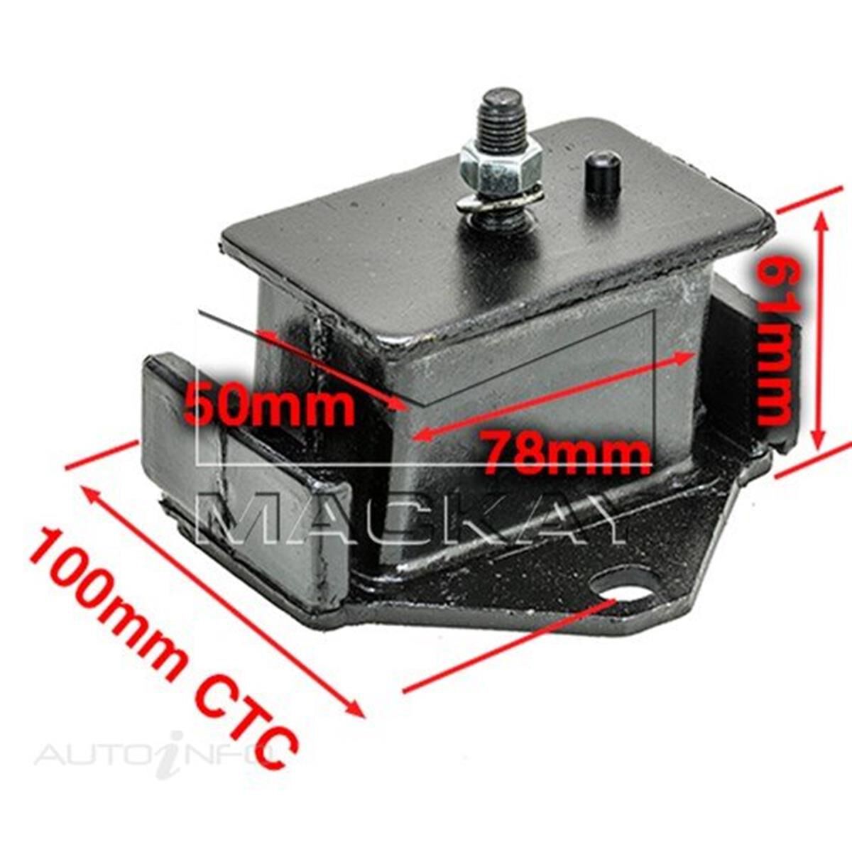 ENGINE MOUNT FRONT LEFT - MITSUBISHI DELICA . - 2.8L I4 I/C TURBO DIESEL - MANUAL & AUTO, , scanz_hi-res