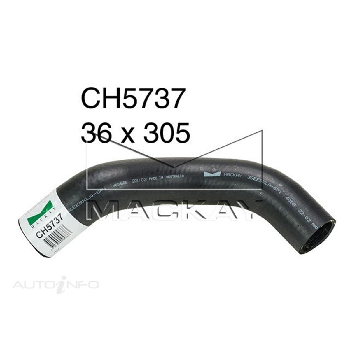 RADIATOR UPPER HOSE  - FORD TERRITORY SZ - 4.0L I6  PETROL - MANUAL & AUTO, , scanz_hi-res