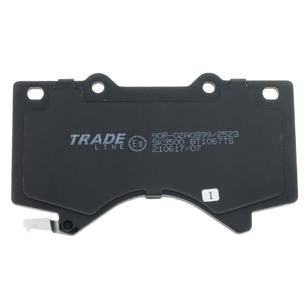 TRADE-LINE BRAKE PADS SET TOYOTA LANDCRUISER 200 SERIES DB1838, , scanz_hi-res