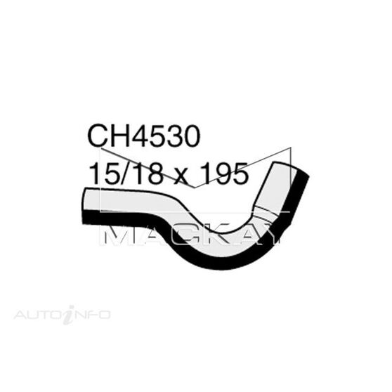 ENGINE OIL COOLER - COOLANT HOSE FORD TERRITORY SY 4.0 LITRE (6CYL) INLET*, , scanz_hi-res
