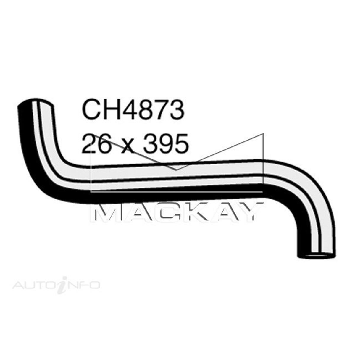 RADIATOR UPPER HOSE RIGHT - SUBARU OUTBACK BH - 3.0L F6  PETROL - MANUAL & AUTO, , scanz_hi-res