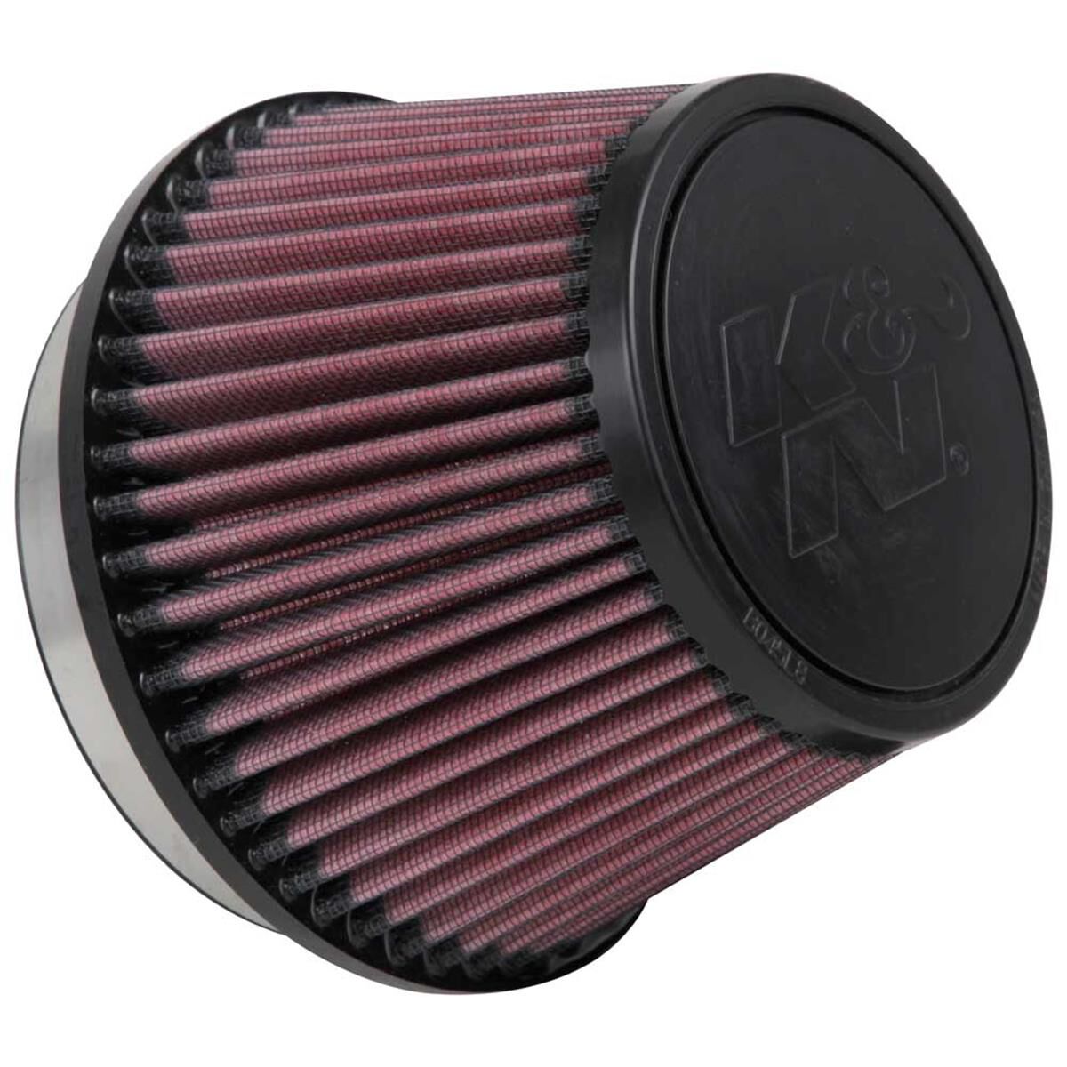 RU-5163 K&N UNIVERSAL CLAMP-ON AIR FILTER, , scanz_hi-res