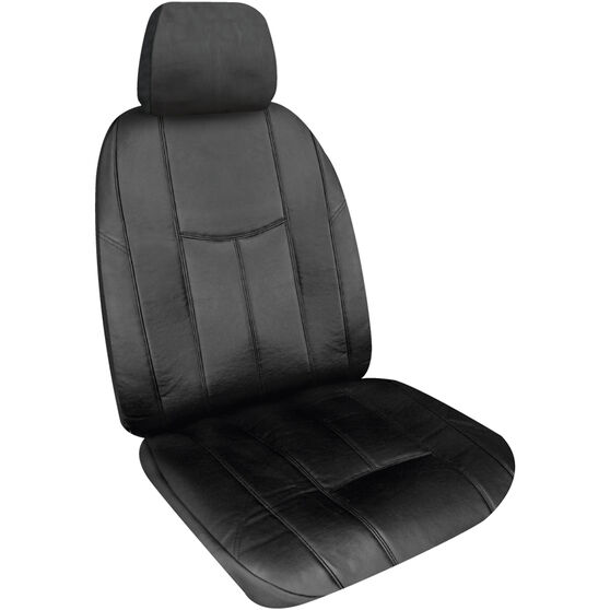 Empire Leather Look Ready Made Seat Covers Rear Black Suits Rav4 Super Auto New Zealand - Car Bench Seat Covers Nz
