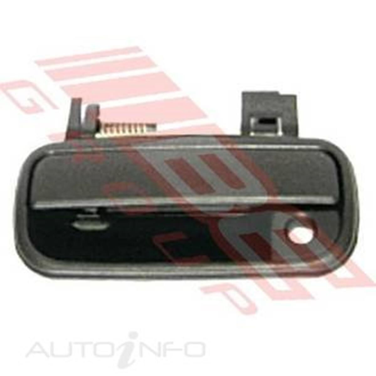 DOOR HANDLE - FRONT OUTER - BLACK - R/H, , scanz_hi-res