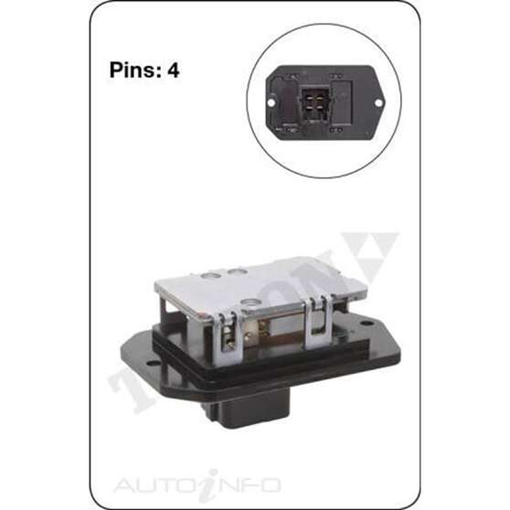 TRIDON HEATER FAN RESISITOR, , scanz_hi-res