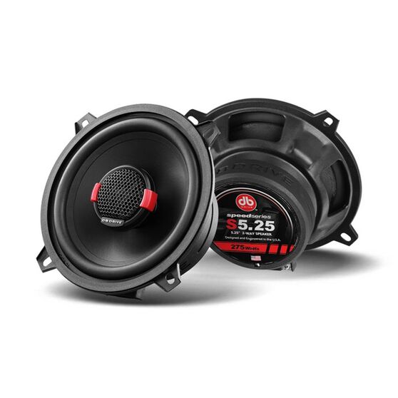 DB DRIVE 5.25" SPEAKERS 55W RMS PAIR SPEED SERIES COAXIAL, , scanz_hi-res