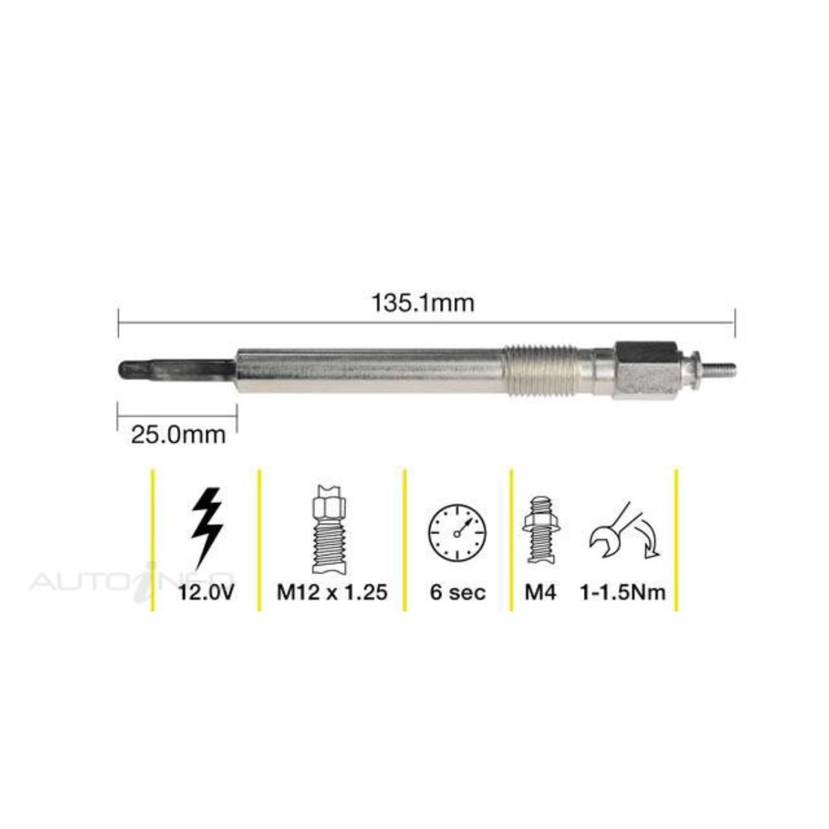 TRIDON GLOW PLUG, , scanz_hi-res