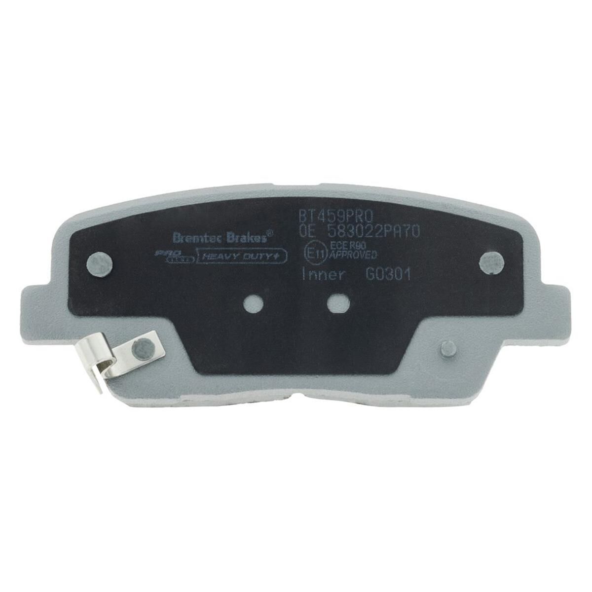 PRO-LINE BRAKE PADS SET HYUNDAI SANTE-FE (CM) 2.2 CRDi DB2178, , scanz_hi-res