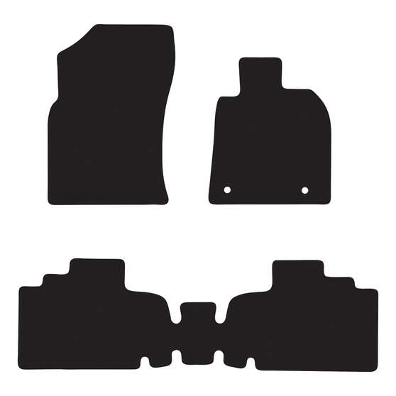 EXECUTIVE RUBBER CAR MATS FOR TOYOTA CAMRY FACELIFT (XV70) 2021 ONWARDS, , scanz_hi-res