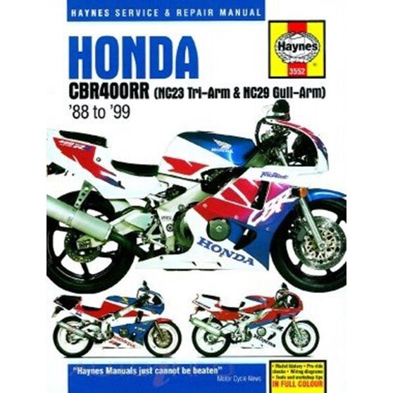 HONDA CBR400RR FOURS (88 - 99), , scanz_hi-res
