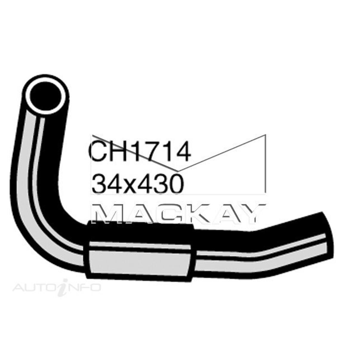 RADIATOR LOWER HOSE  - MITSUBISHI TRITON MJ - 2.5L I4 TURBO DIESEL - MANUAL & AUTO, , scanz_hi-res