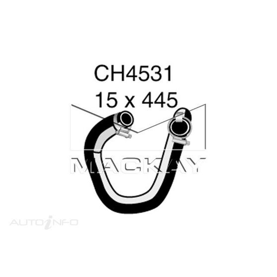 ENGINE OIL COOLER - COOLANT HOSE FORD TERRITORY SY 4.0 LITRE (6CYL) INLET (TUBRO)*, , scanz_hi-res