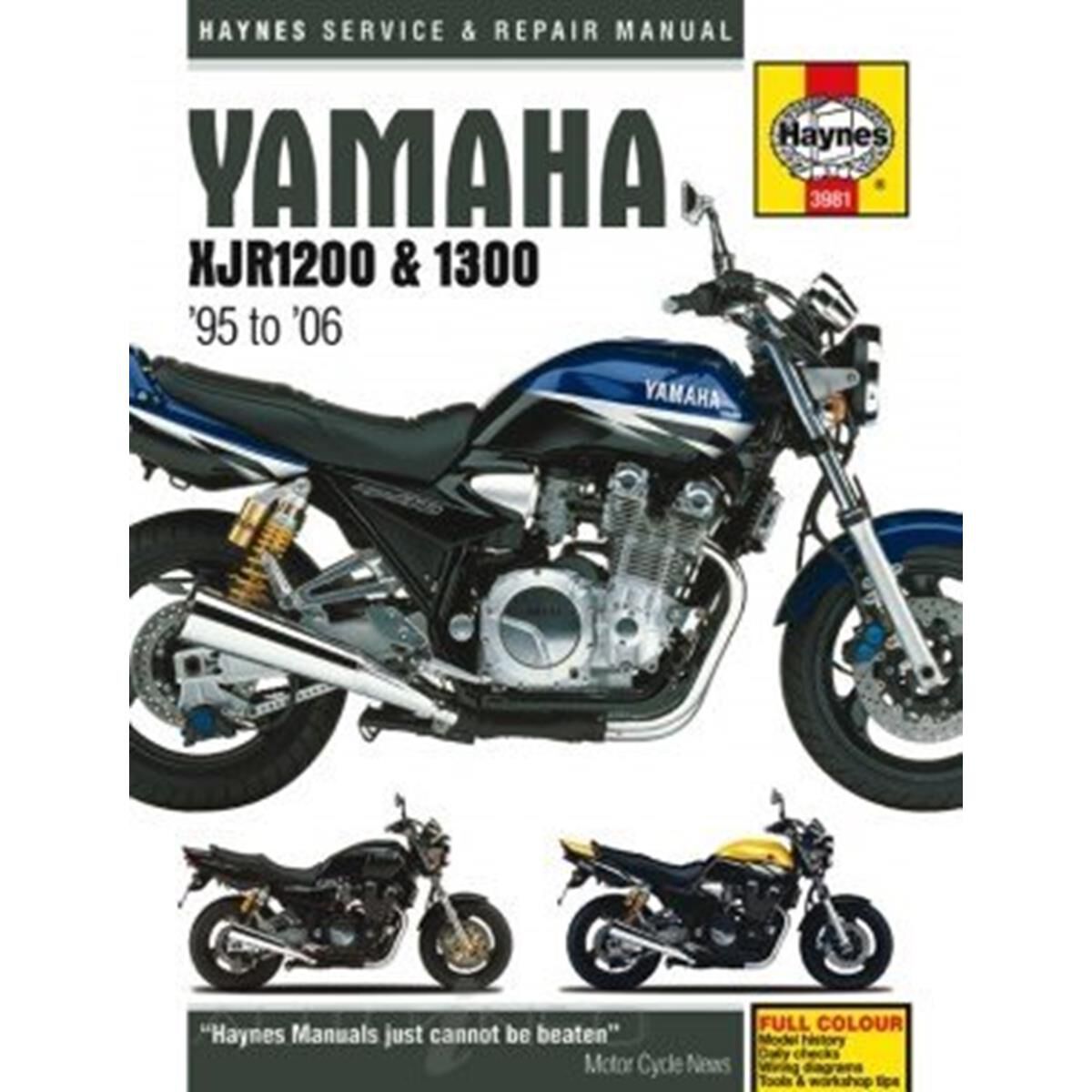 YAMAHA XJR1200 AND XJR1300 1995 - 2006, , scanz_hi-res