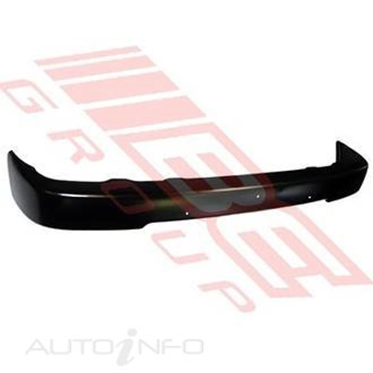 FRONT BUMPER - BLACK - W/O GUARD HOLE, , scanz_hi-res