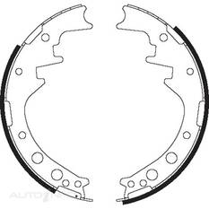 BENDIX BRAKE SHOES, , scanz_hi-res