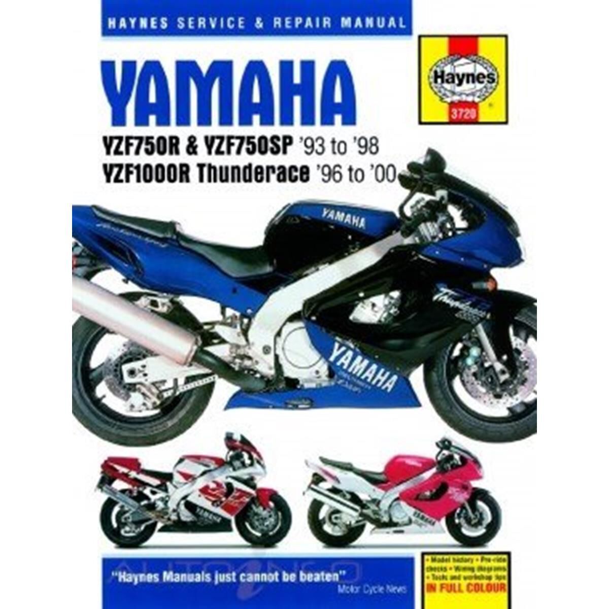 YAMAHA YZF750R & YZF1000R THUNDERACE 199, , scanz_hi-res
