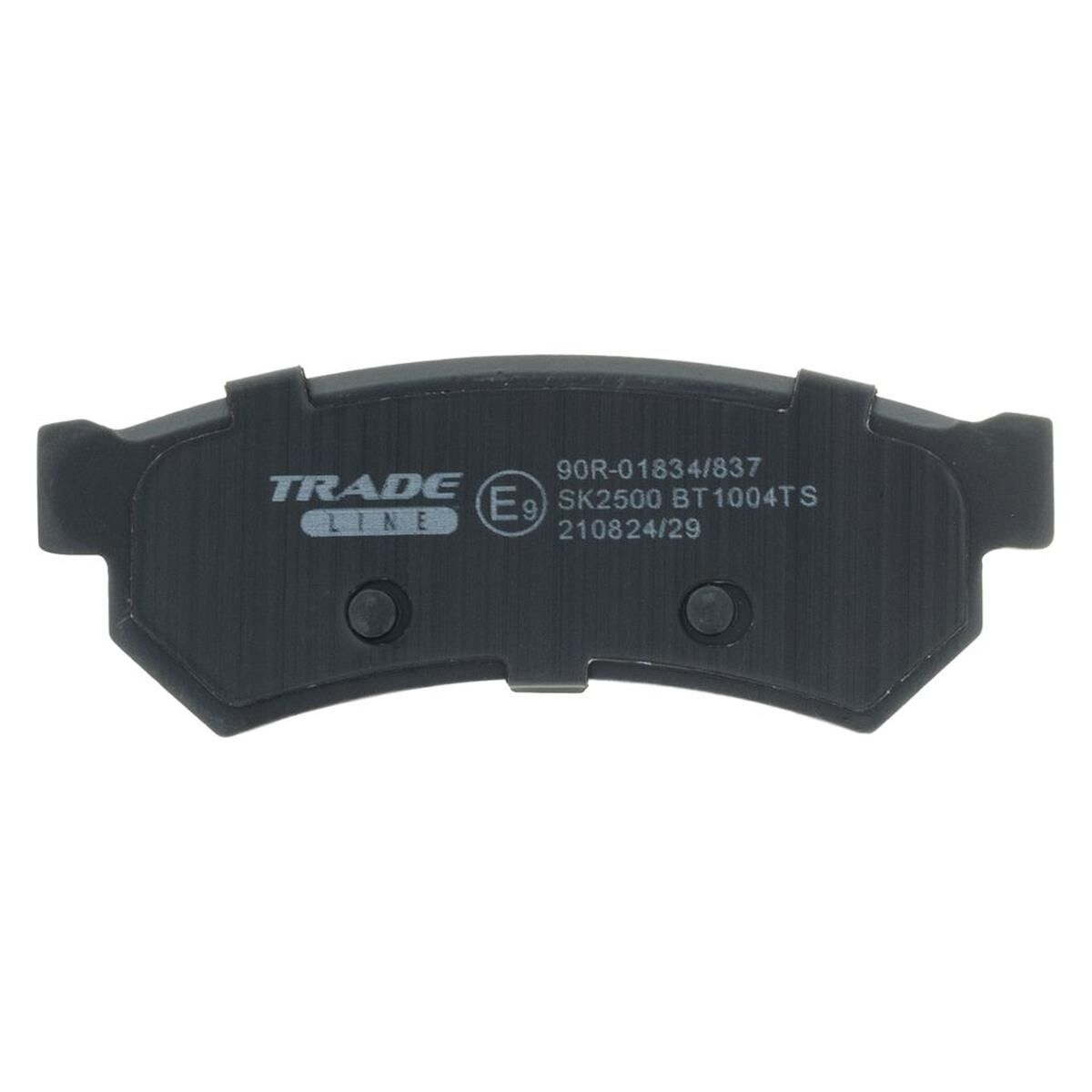 TRADELINE BRAKE PAD SET REAR HOLDEN VIVA 2007- DB2056, , scanz_hi-res