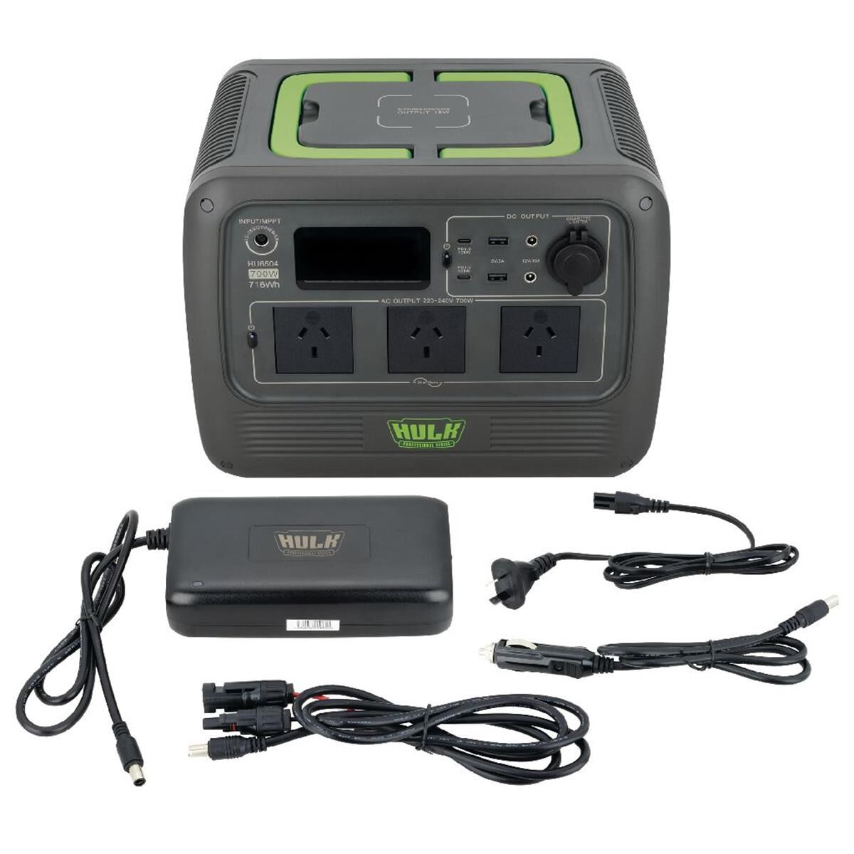 PS700 PORTABLE POWER STATION W/700W PURE SINE WAVE INVERTER 60Ah FESSIONAL, , scanz_hi-res
