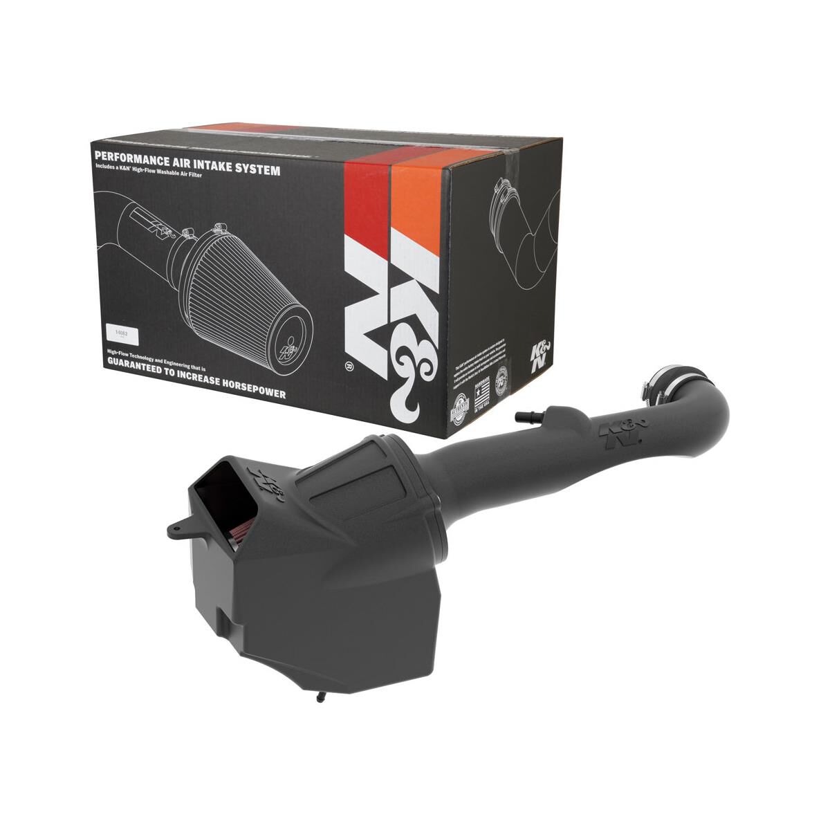 63-1576 K&N PERFORMANCE AIR INTAKE SYSTEM, , scanz_hi-res