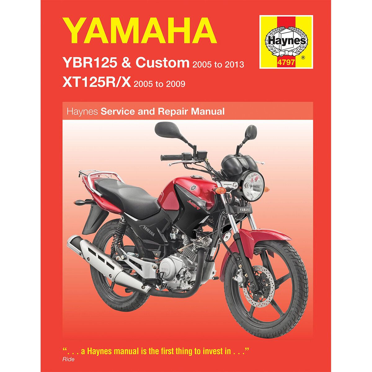 YAMAHA YBR125 & XT125R/X 2005 - 2013, , scanz_hi-res