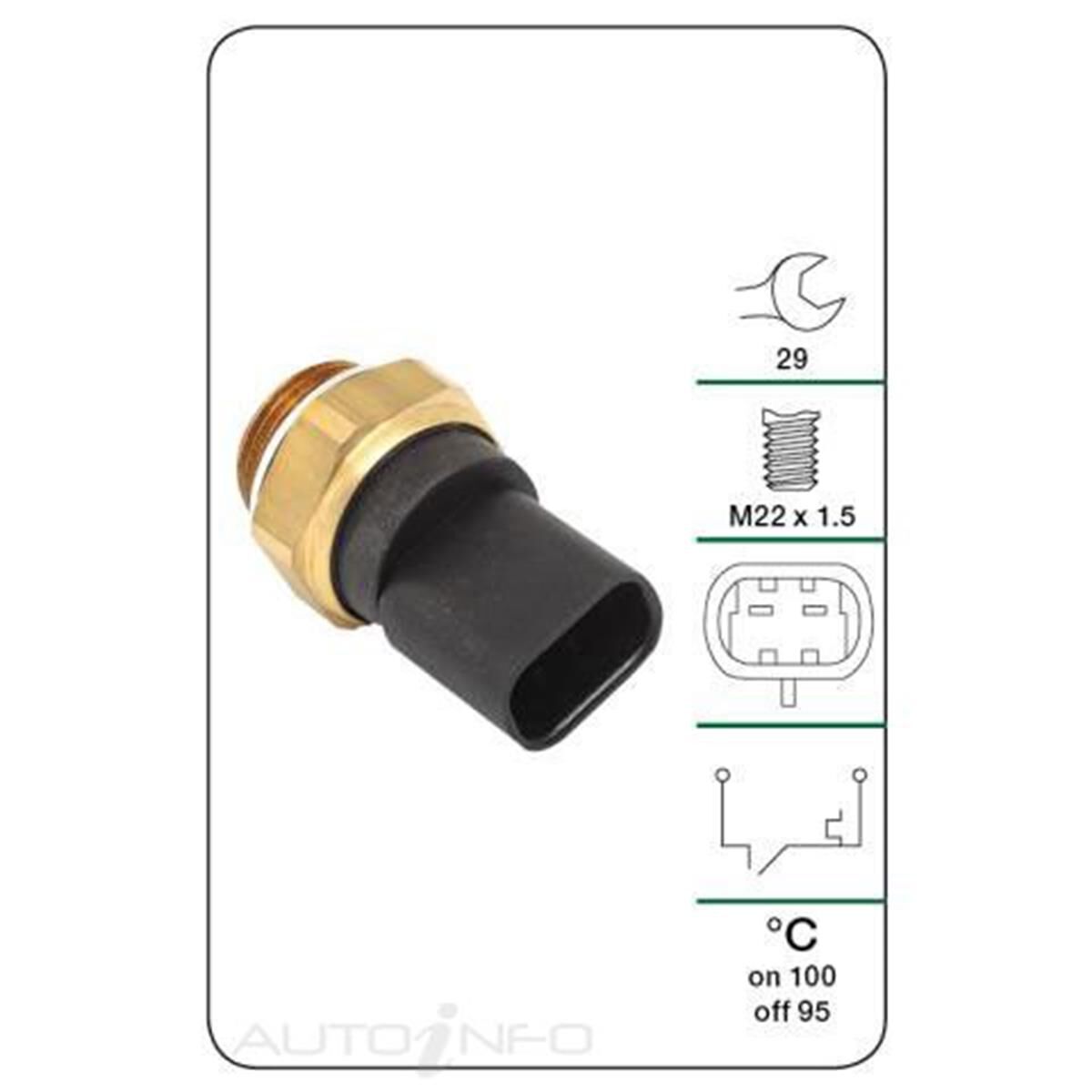 (TFS117NZ) TRIAUS THERMO FAN SWITCH, , scanz_hi-res