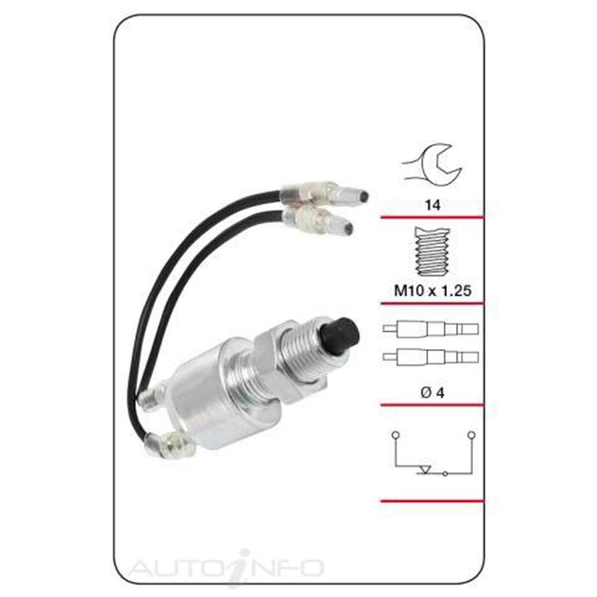 (TBS1028) BRAKE LIGHT SWITCH, , scanz_hi-res