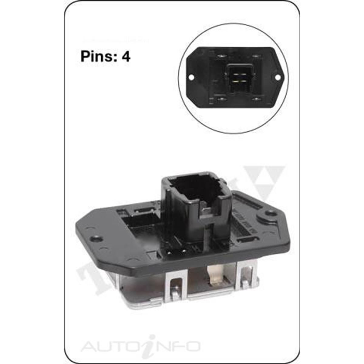 TRIDON HEATER FAN RESISITOR, , scanz_hi-res