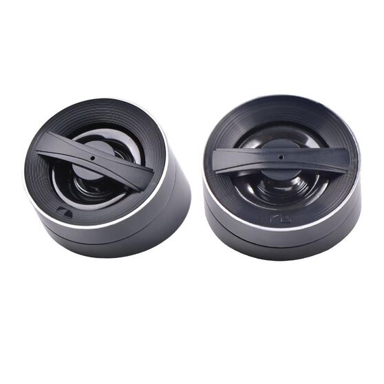 Nakamichi Speakers 13mm 80W Tweeters Pair with Inline Crossover NSE