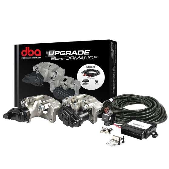 DBA Electric Secondary Park Brake Toyota Landcruiser 76, 78, 79 (VDJ) 01/2007 on Electric Secondary Park Brake (OE Handbrake Lever), , scanz_hi-res