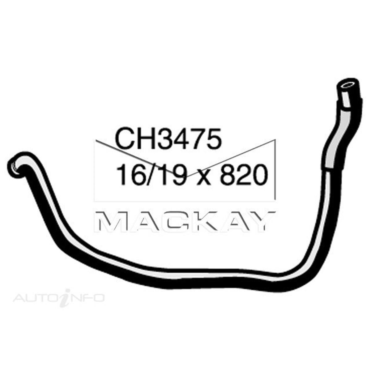 HEATER HOSE  - NISSAN PULSAR N15 - 1.6L I4  PETROL - MANUAL & AUTO, , scanz_hi-res