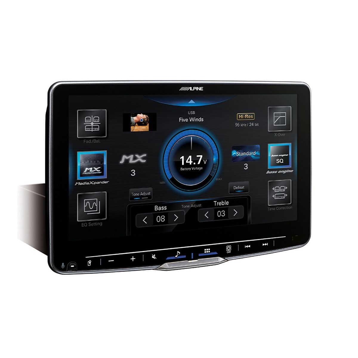 ALPINE HALO HEAD UNIT 9" WIRELESS CARPLAY & WIRED ANDROID AUTO, , scanz_hi-res