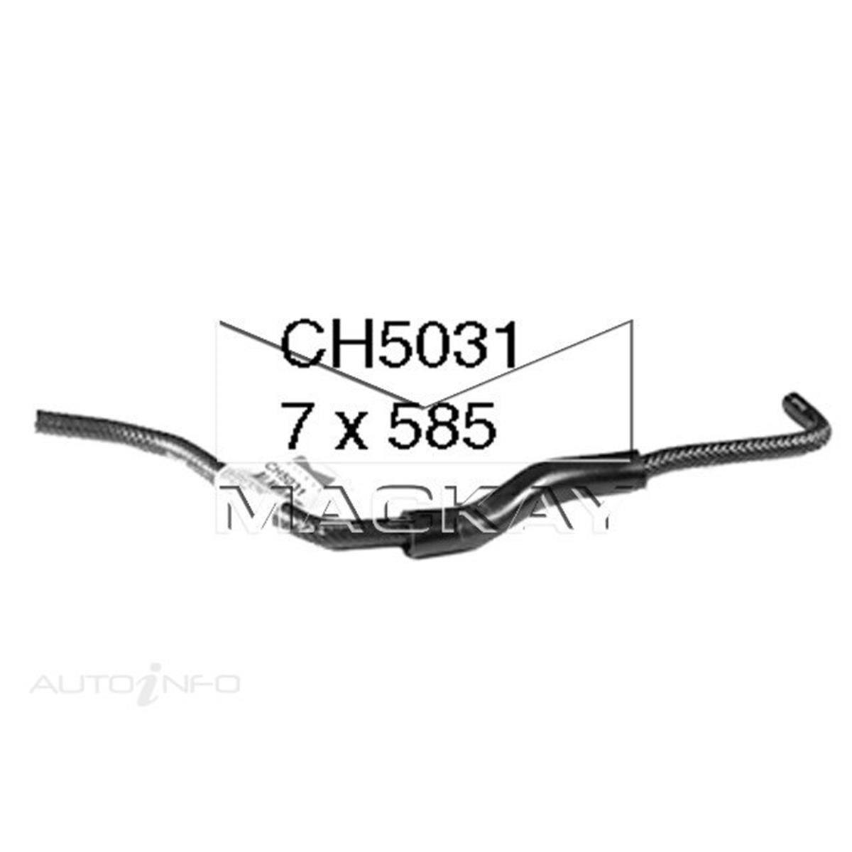 ENGINE BY PASS HOSE  - HOLDEN BARINA XC - 1.4L I4  PETROL - MANUAL & AUTO, , scanz_hi-res