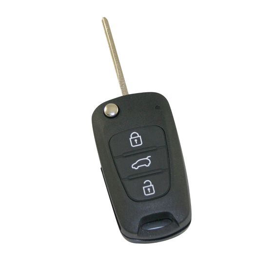 Suits Hyundai Kai Various Models Complete 3 Button Flip Key 3 Button Kf371 Supercheap Auto New Zealand