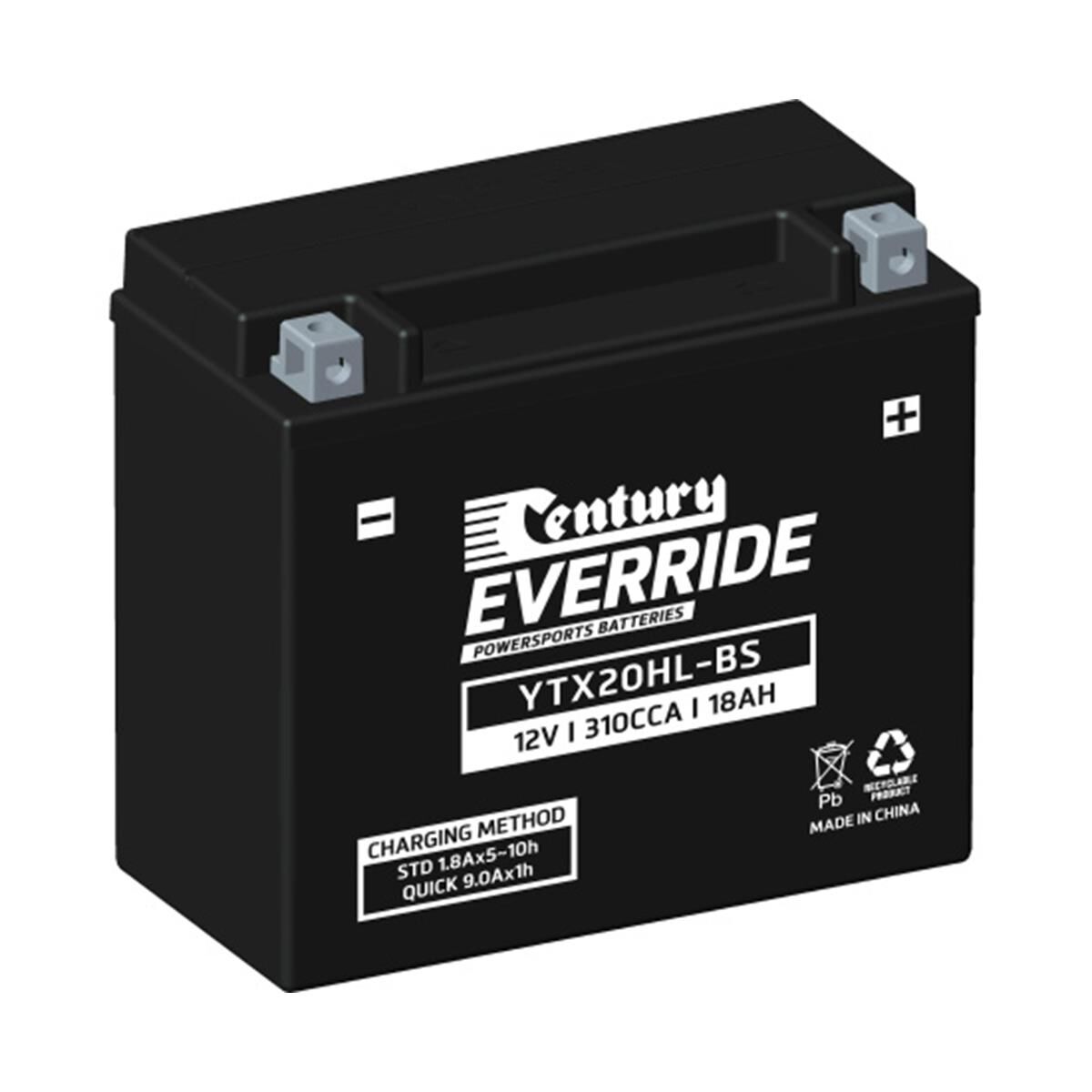 POWERSPORTS BATTERIES - YTX20HL-BS, , scanz_hi-res