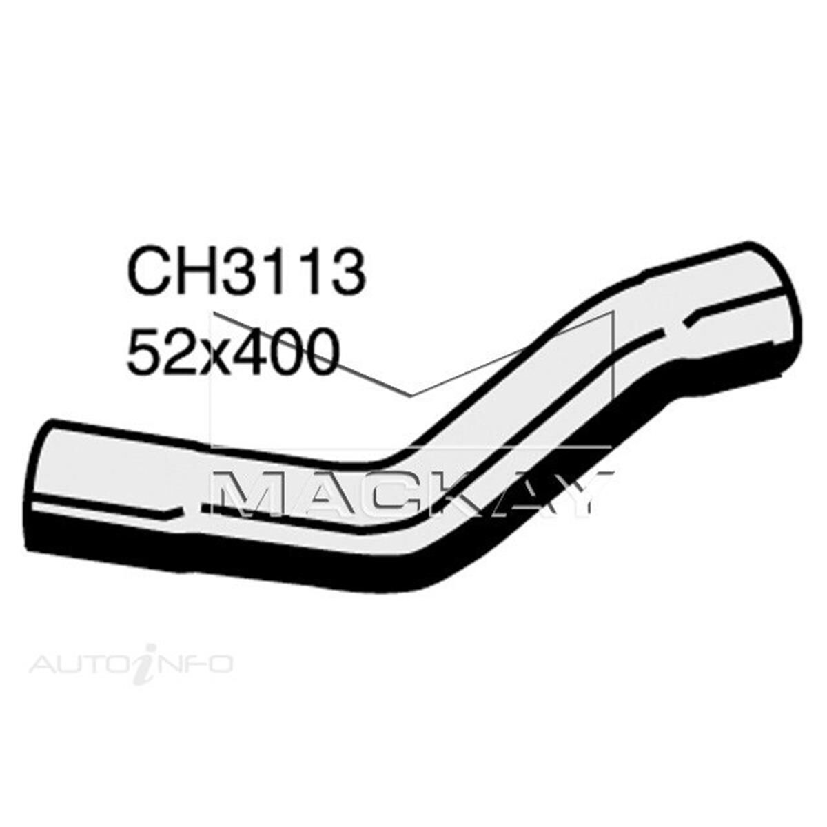TURBOCHARGER INTERCOOLER HOSE  - LAND ROVER DISCOVERY SERIES 1 - 2.5L I4 TURBO DIESEL - MANUAL &amp; AUTO, , scanz_hi-res