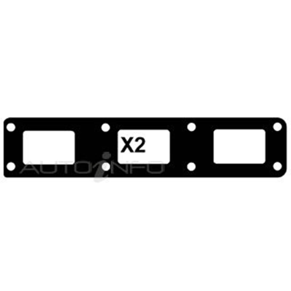 EXHAUST MANIFOLD GASKET JAGUAR 4.2, , scanz_hi-res