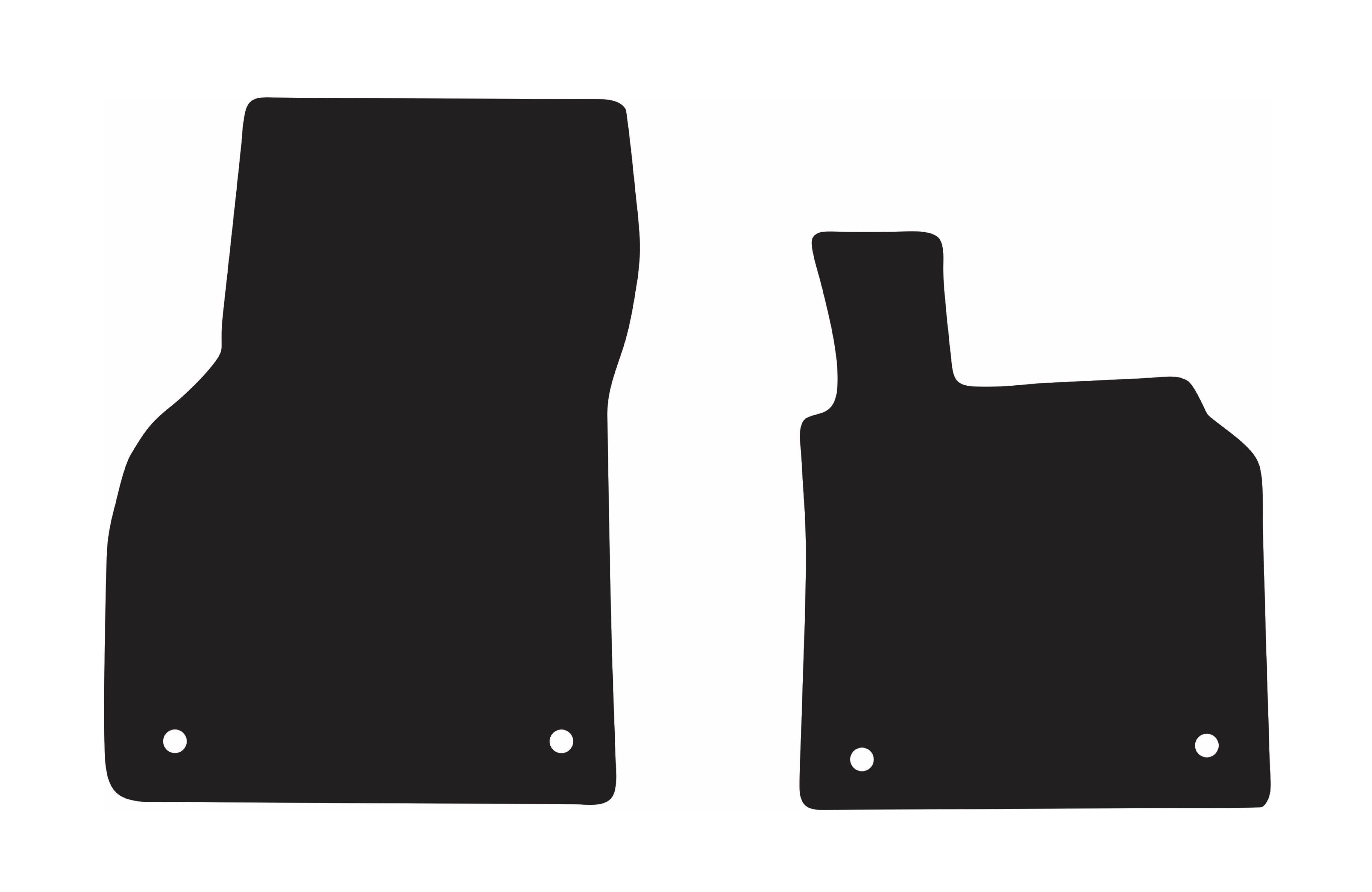 LUXURY CARPET CAR MATS FOR AUDI TT MK3 2015 ONWARDS, , scanz_hi-res