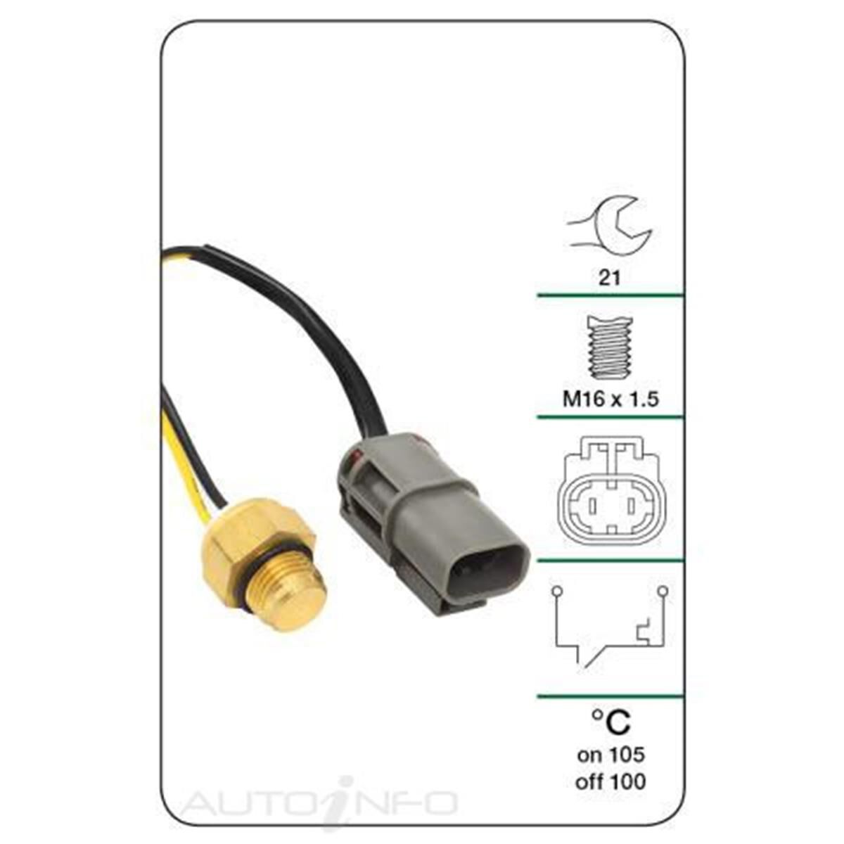 (TFS162NZ) TRIDON THERMO FAN SWITCH, , scanz_hi-res