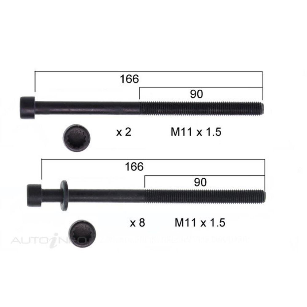 Cylinder Head Bolt Set | Supercheap Auto New Zealand