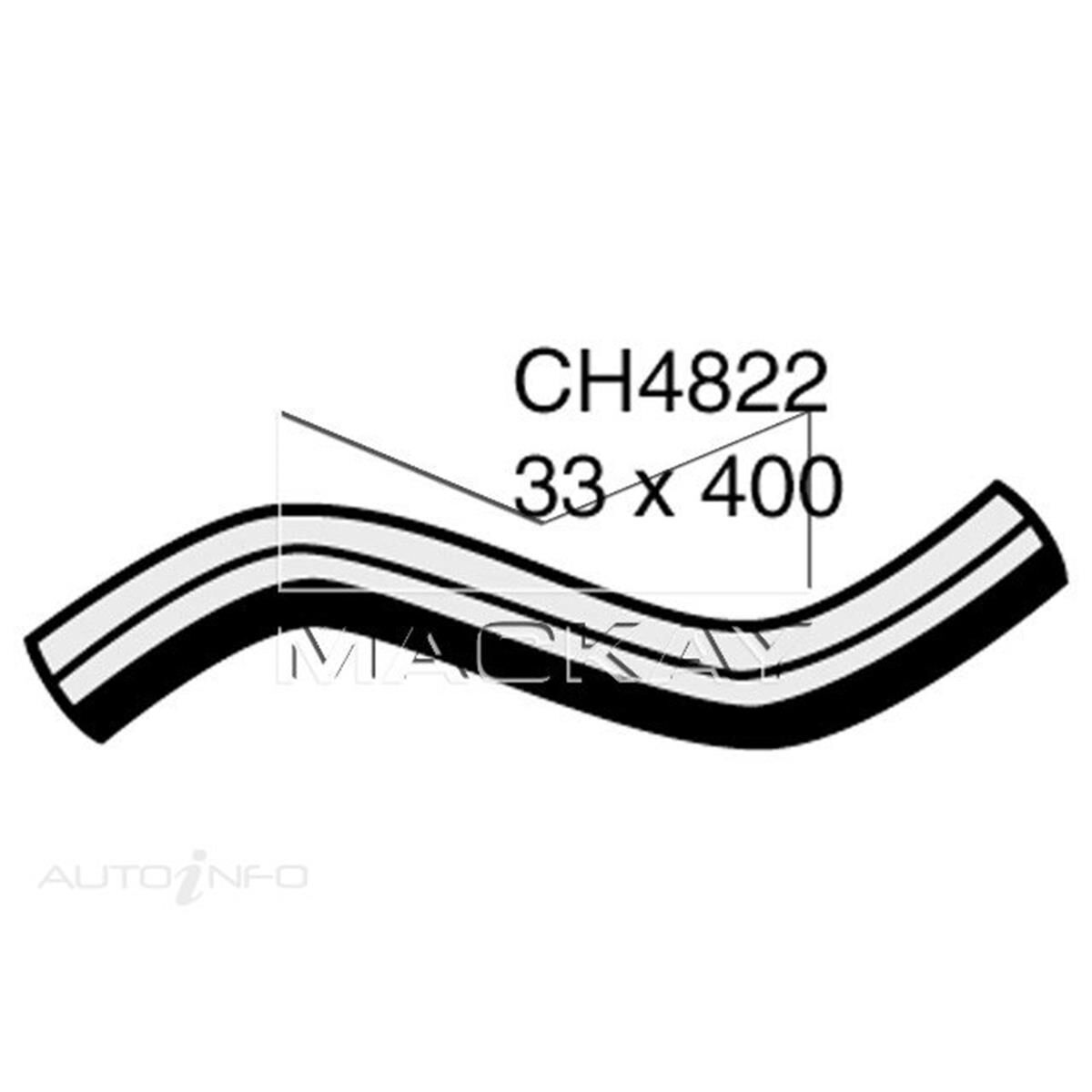 RADIATOR UPPER HOSE  - HYUNDAI ACCENT LC, LS - 1.6L I4  PETROL - MANUAL & AUTO, , scanz_hi-res