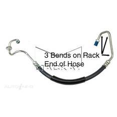 POWER STEERING HOSE - PRESSURE - FORD FALCON BA, BF (I6 ASPIRATED & TURBO)?3 BENDS, , scanz_hi-res
