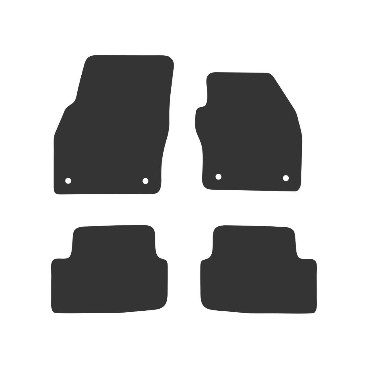 LUXURY CARPET CAR MATS FOR AUDI A1 (2ND GEN) 2019 ONWARDS, , scanz_hi-res